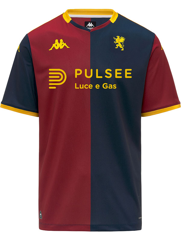 Genoa maillot domicile uniforme de football pour hommes premier kit de football haut chemise de sport 2025-2026
