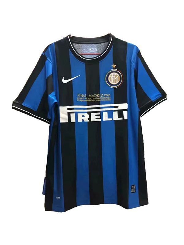 Maillot de football de la finale de la ligue des champions 2010 de l'Inter milan