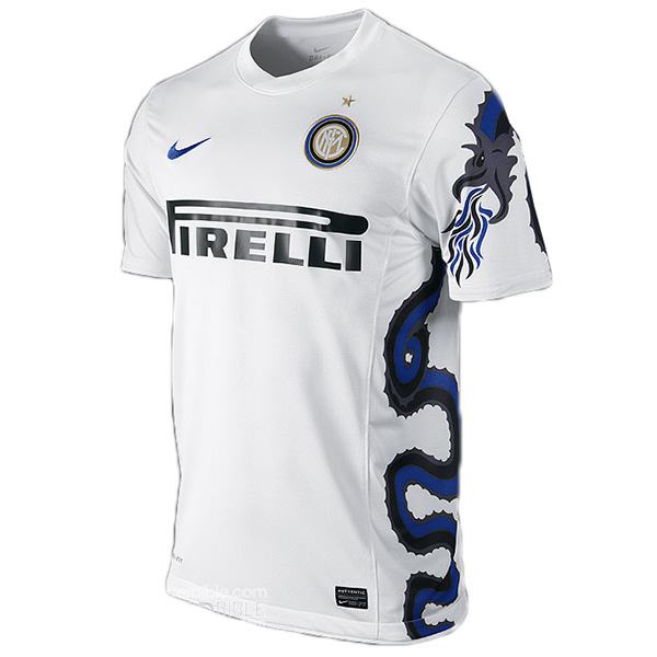 Inter milan maillot rétro extérieur match deuxième maillot de football sportswear de football pour hommes 2010-2011