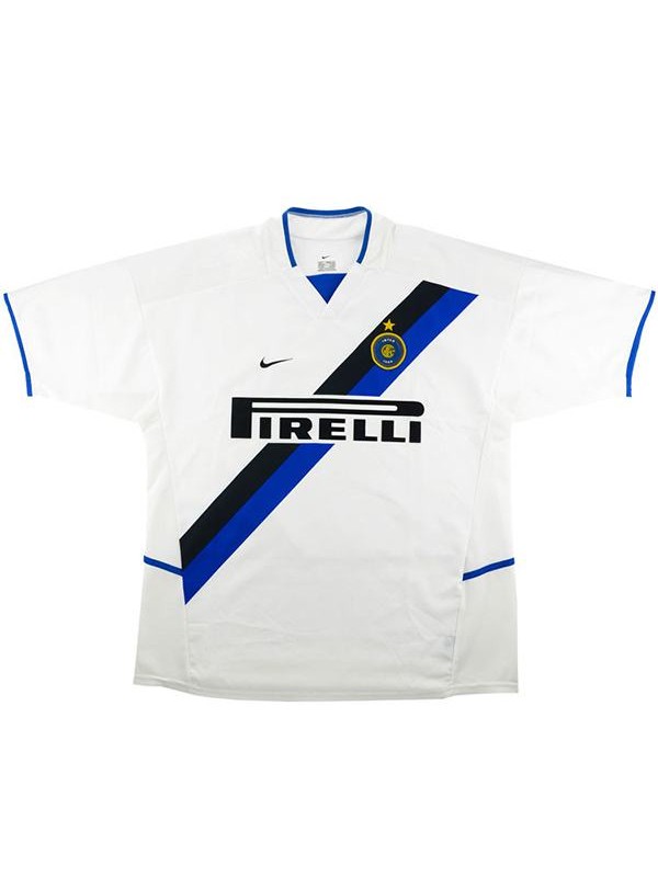 Inter Milan Away Retro Jersey Men's Soccer Sportwear Football Shirt 2002/2003