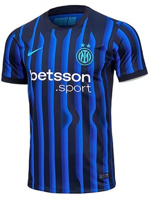 Inter milan maillot domicile uniforme de football adulte kit de football pour hommes premier haut de sport chemise 2025-2026