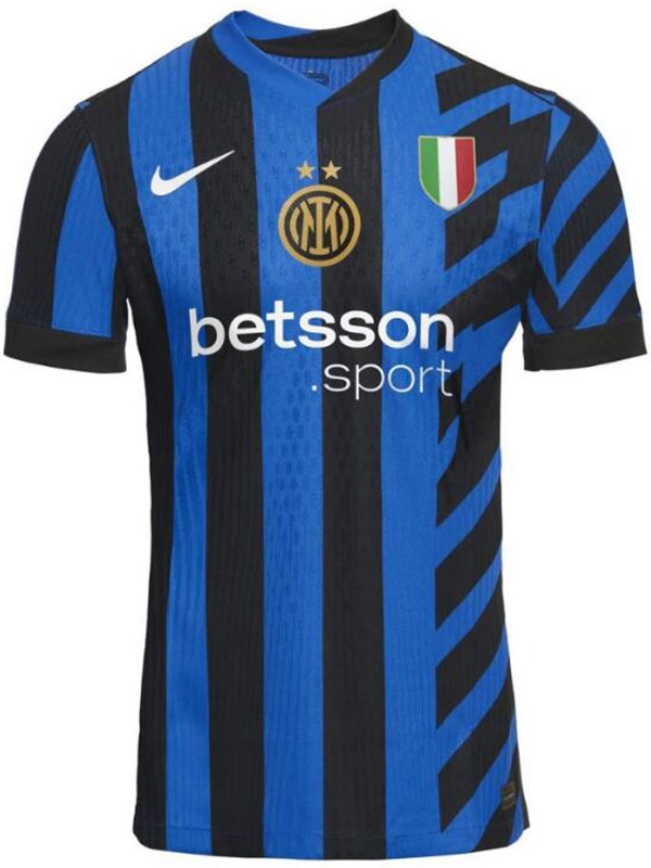 Inter Milan maillot domicile uniforme de football premier kit de football de sport pour hommes hauts maillot 2024-2025