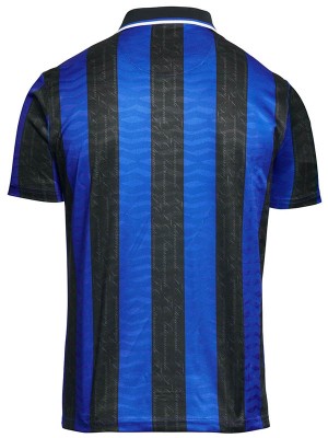 Inter milan maillot rétro domicile uniforme de football vintage premier maillot de sport pour homme 1997-1998