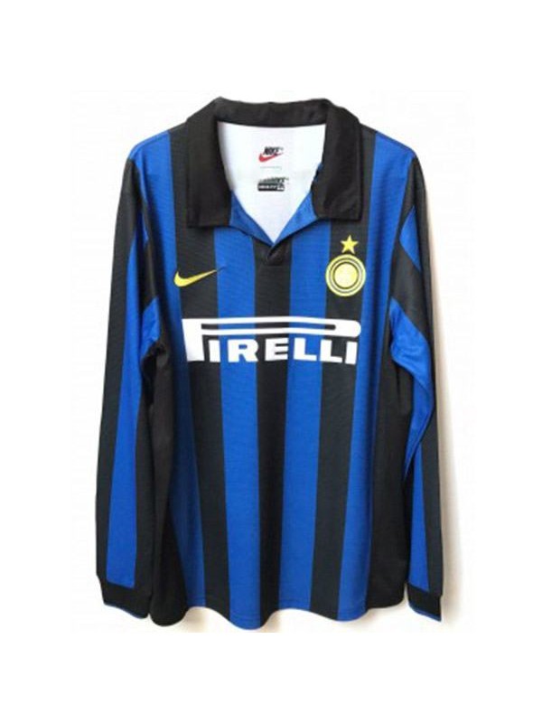 Inter Milan Home Retro Long Sleeve Jersey 1998