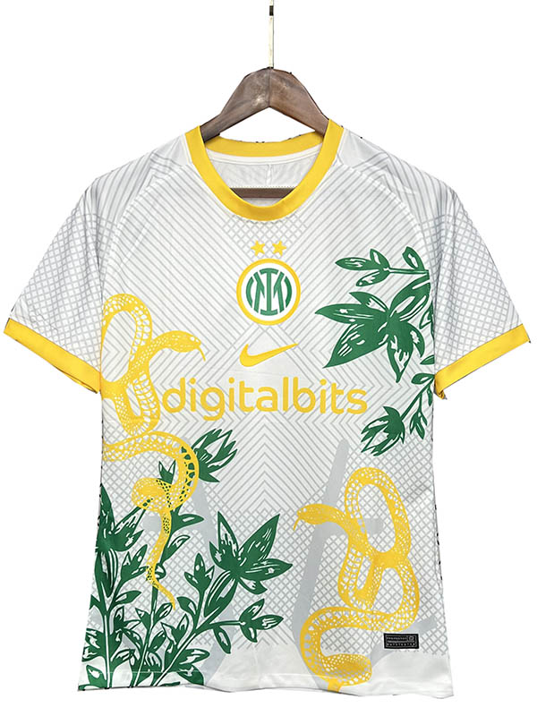 Inter milan maillot édition spéciale uniforme de football blanc kit de football pour hommes hauts chemise de sport 2024-2025