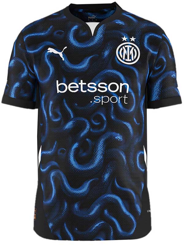Inter milan maillot spécial entraînement marine uniforme adulte chemise homme 2025-2026