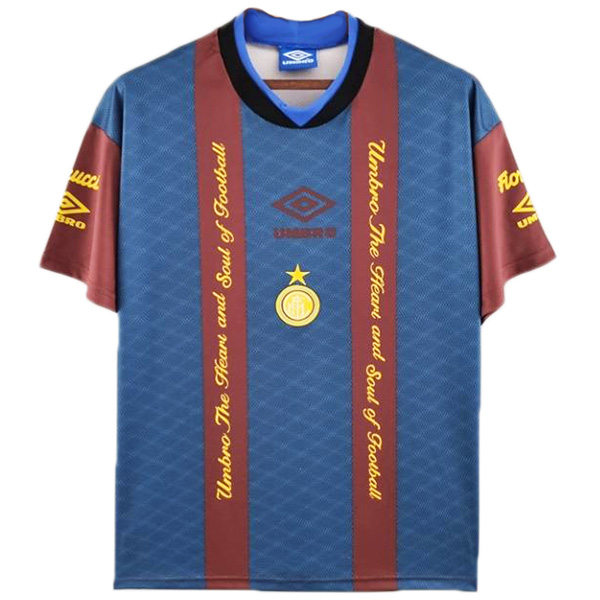 Inter milan maillot rétro spécial uniforme de football maillot de football pour hommes 1994-1995