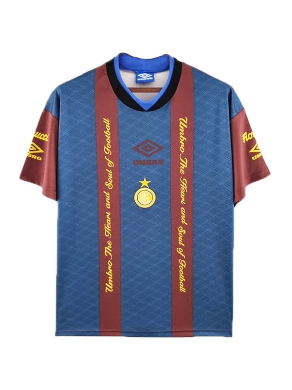 Inter milan maillot rétro spécial uniforme de football maillot de football pour hommes 1994-1995