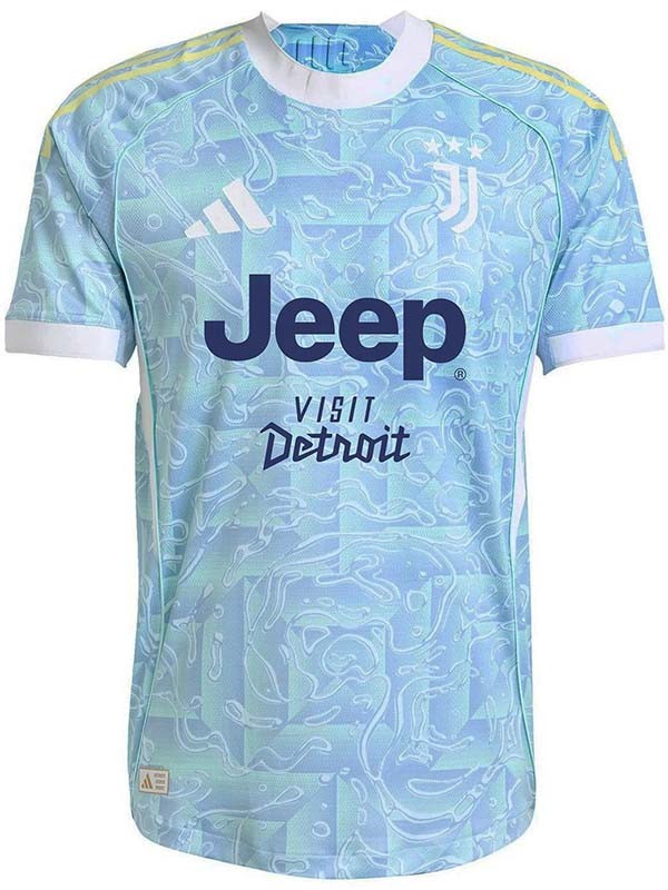 Juventus maillot de football pour adulte à l'extérieur tenue de sport pour homme deuxième kit de football haut de gamme 2025-2026