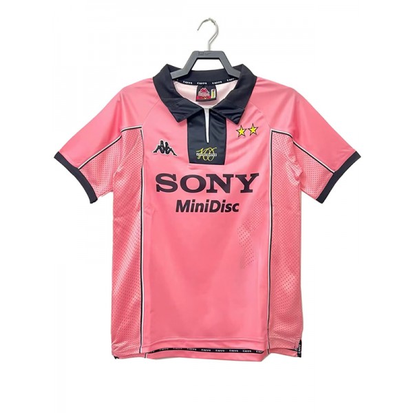 Juventus maillot rétro extérieur uniforme de football intage deuxième kit de football pour hommes chemise haute de sport 1997-1998