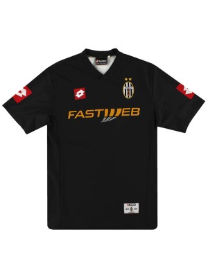 Juventus maillot de football rétro extérieur vintage pour homme deuxième maillot de football 2001-2002