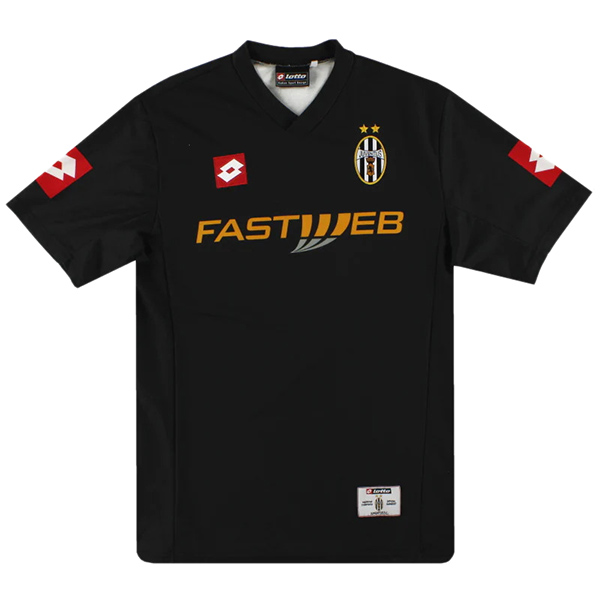 Juventus maillot de football rétro extérieur vintage pour homme deuxième maillot de football 2001-2002