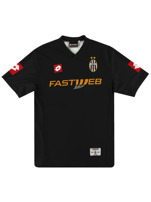 Juventus maillot de football rétro extérieur vintage pour homme deuxième maillot de football 2001-2002