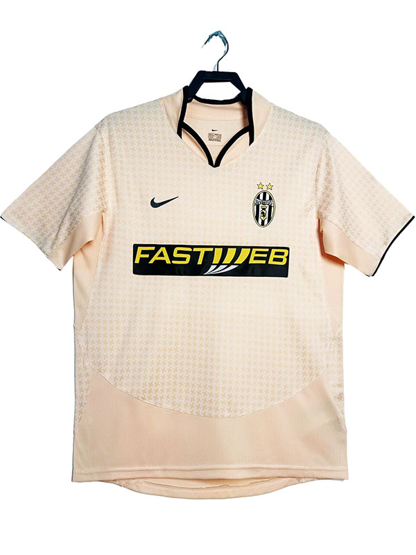 Juventus maillot rétro extérieur uniforme de football vintage pour hommes deuxième tenue de sport haut 2003-2004