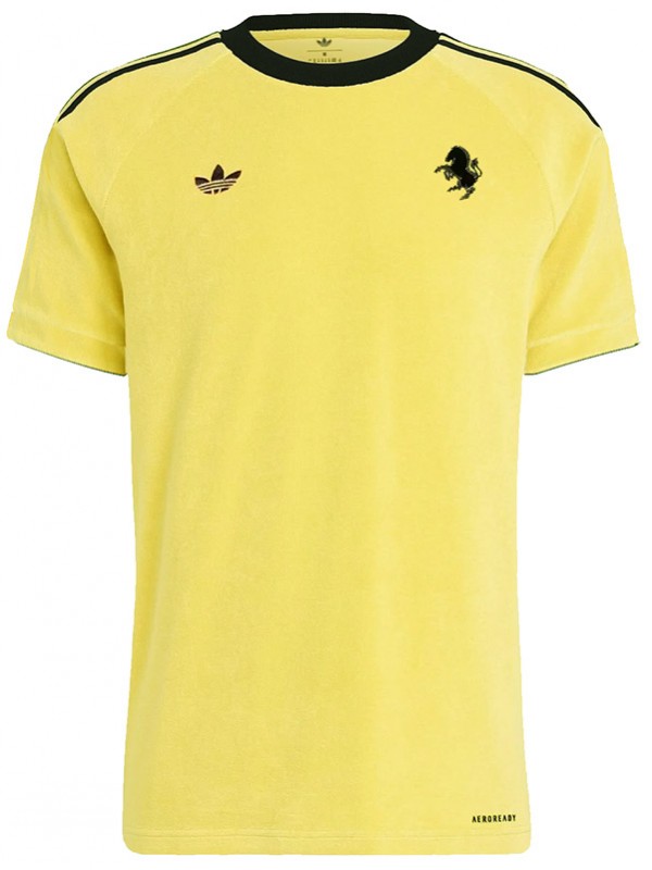 Juventus maillot de gardien de but de football pour adulte uniforme de football jaune pour homme tenue de sport haut 2025-2026