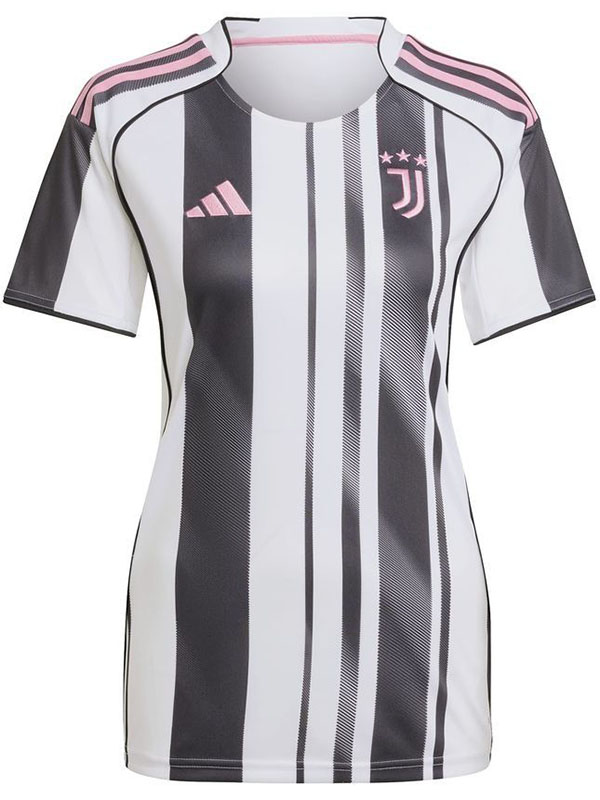 Juventus domicile maillot féminin premier uniforme de football femme vêtements de sport pour dames hauts de football chemise de sport 2025-2026