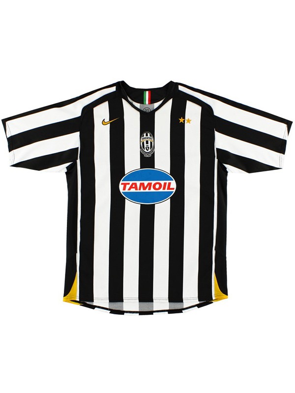 Juventus maillot rétro domicile match premier maillot de football sportswear homme 2005-2006