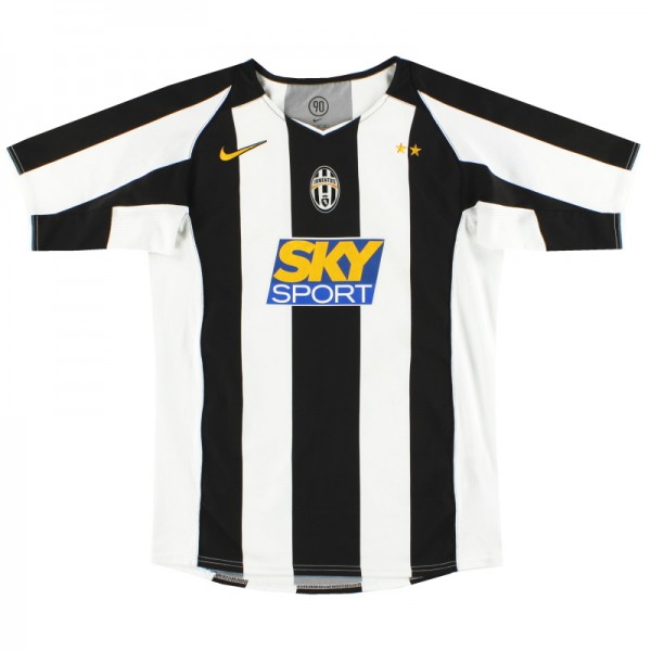 Juventus maillot rétro domicile uniforme de football vintage premier maillot de football sportswear pour hommes 2004-2005