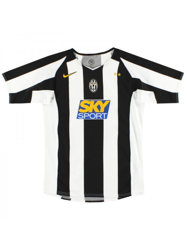 Juventus maillot rétro domicile uniforme de football vintage premier maillot de football sportswear pour hommes 2004-2005