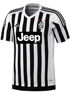 Juventus maillot de football rétro vintage pour homme première tenue de football 2015-2016