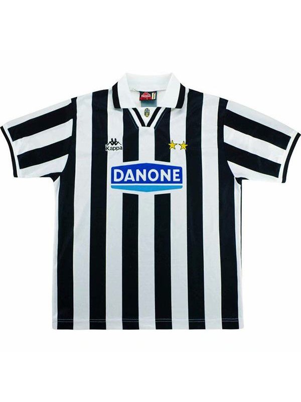Juventus Home Maillot de football rétro Sportswear Premier maillot de football pour homme T-shirt de sport 1994-1995