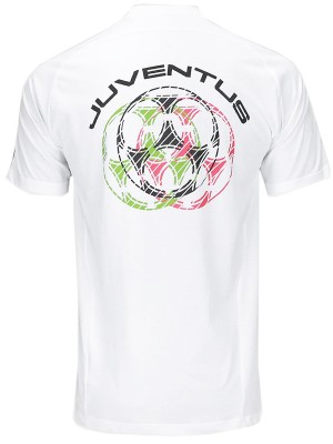Juventus maillot de football d'avant-match spécial pour adulte uniforme d'entraînement blanc pour homme tenue de sport haut chemise 2025-2026