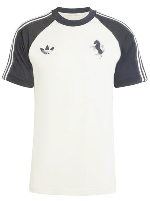 Juventus maillot d'entraînement d'avant-match blanc pour homme uniforme adulte 2025-2026