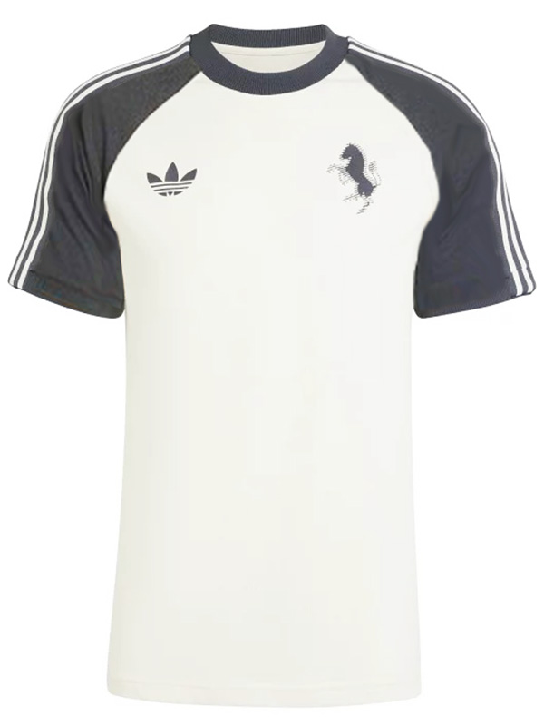 Juventus maillot d'entraînement d'avant-match blanc pour homme uniforme adulte 2025-2026