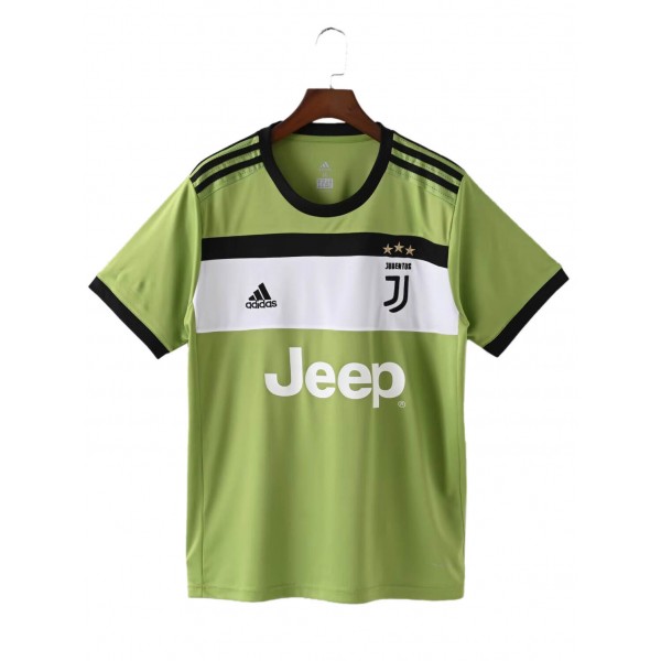 Juventus troisième maillot rétro pour adulte uniforme de football vintage kit de football pour homme haut 2017-2018