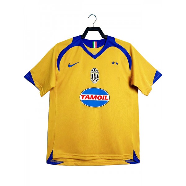 Juventus troisième maillot rétro vintage de football pour homme tenue de sport haut 2005-2006