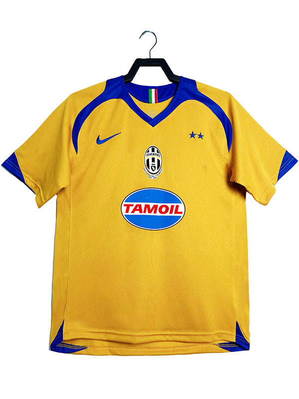 Juventus troisième maillot rétro vintage de football pour homme tenue de sport haut 2005-2006