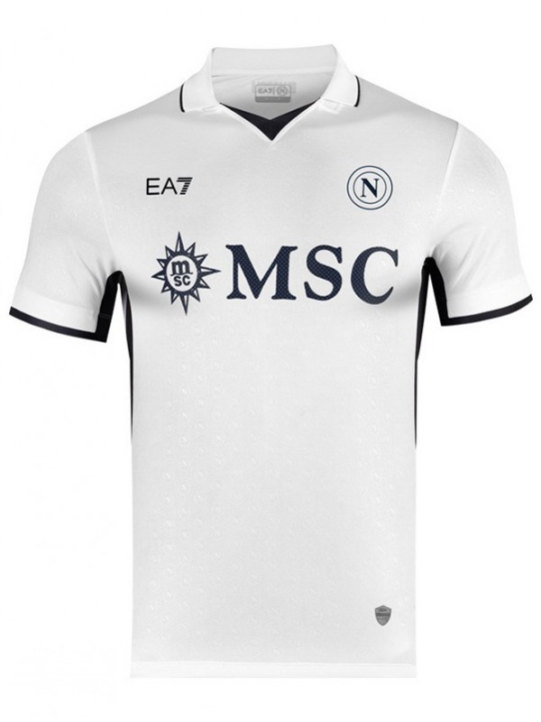 Napoli maillot extérieur uniforme de football pour hommes deuxième tenue de sport kit de football haut chemise 2024-2025