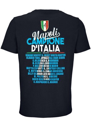 Napoli EA7 maillot de champion édition spéciale uniforme de football homme noir vêtements de sport kit de football haut chemise 2025-2026