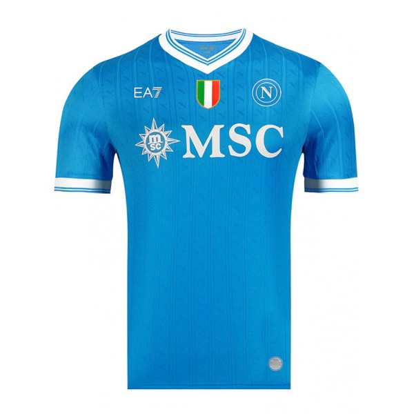 Napoli maillot de football à domicile de pour hommes première tenue de sport kit de football haut 2025-2026