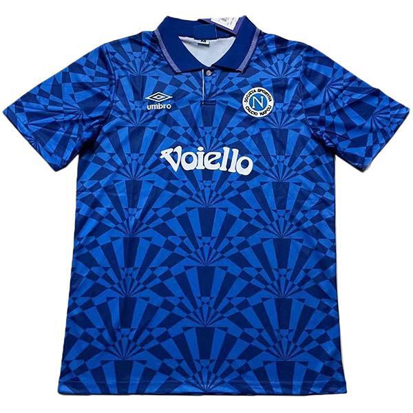 Napoli Home Retro Vintage Soccer Jersey Match Premier Sportswear Football Homme 1991-1993