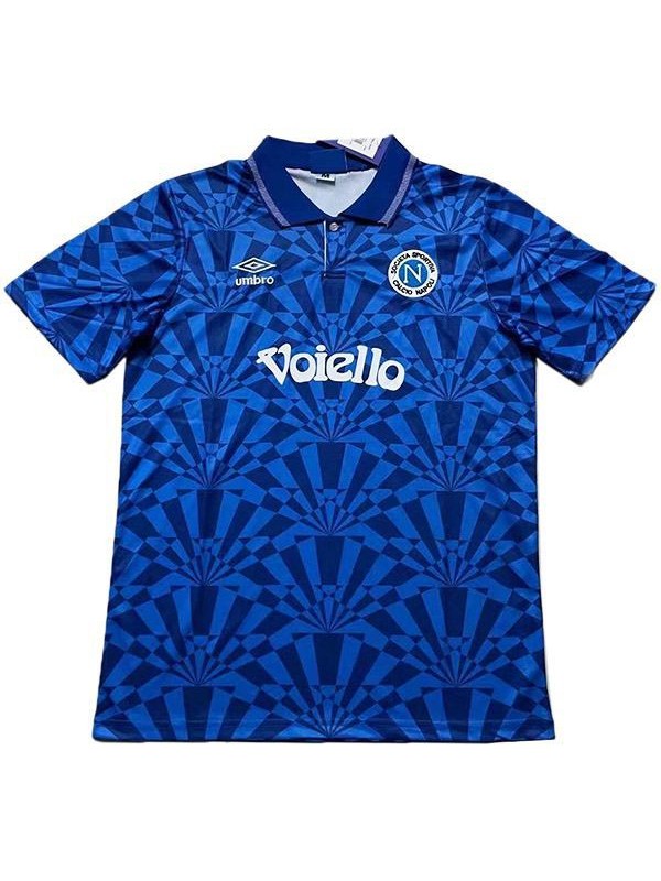 Napoli Home Retro Vintage Soccer Jersey Match Premier Sportswear Football Homme 1991-1993