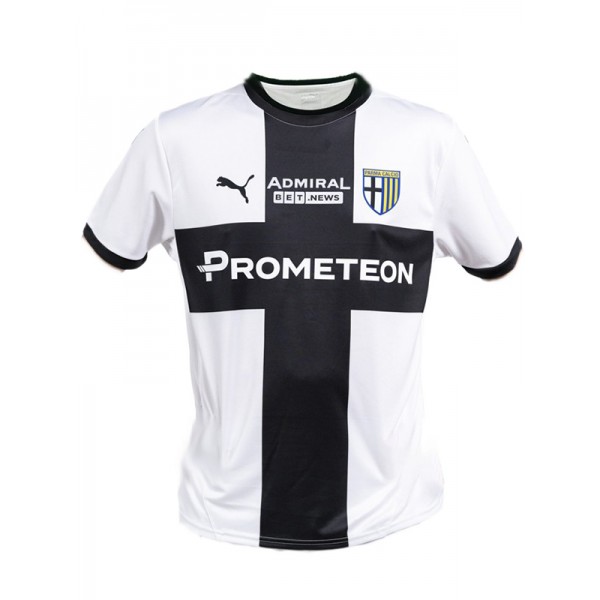 Parma calcio maillot domicile uniforme de football adulte premier kit de football pour hommes vêtements de sport haut chemise 2024-2025