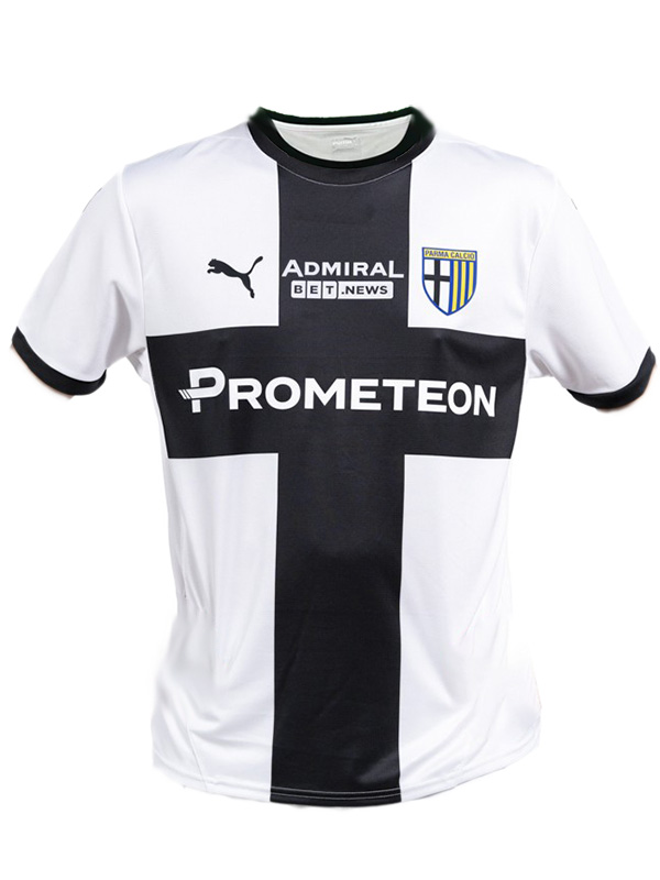 Parma calcio maillot domicile uniforme de football adulte premier kit de football pour hommes vêtements de sport haut chemise 2024-2025