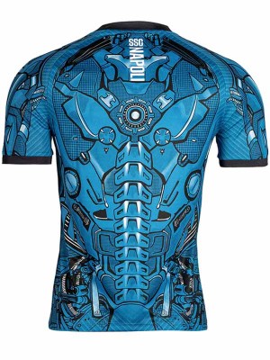 SSC Napoli Coca-Cola maillot d'entraînement de football pour adulte uniforme de sport gris pour homme 2025-2026