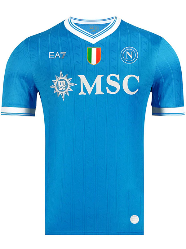 SSC napoli maillot domicile Euro adulte homme 2025-2026