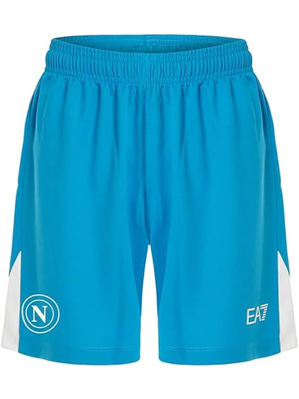 SSC napoli maillot domicile EA7 short tenue de sport de football pour homme maillot et pantalon de football 2024-2025