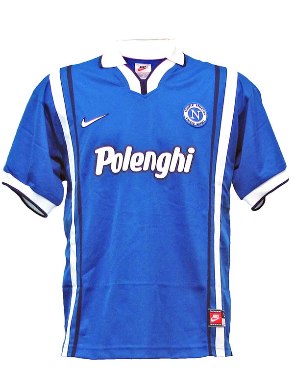 SSC Napoli maillot de football rétro domicile  pour homme première tenue de football haut de sport 1997-1998
