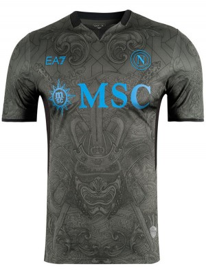 SSC Napoli troisième maillot de football uniforme hommes 3ème tenue de sport kit de football haut chemise 2024-2025