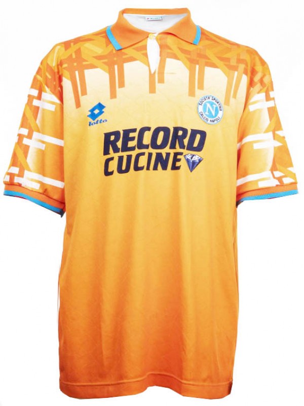 SSC Napoli maillot rétro troisième maillot de football vintage pour homme 1994-1995
