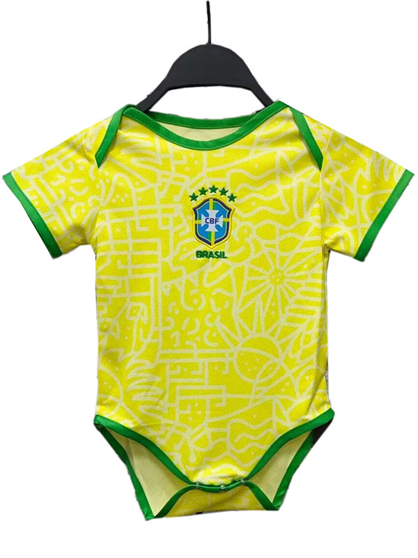 Brazil grenouillère bébé à la maison mini body pour nouveau-né vêtements d'été combinaison une pièce 2024-2025