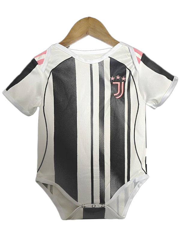 Juventus body bébé maison mini body nouveau-né premiers vêtements d'été combinaison une pièce 2025-2026