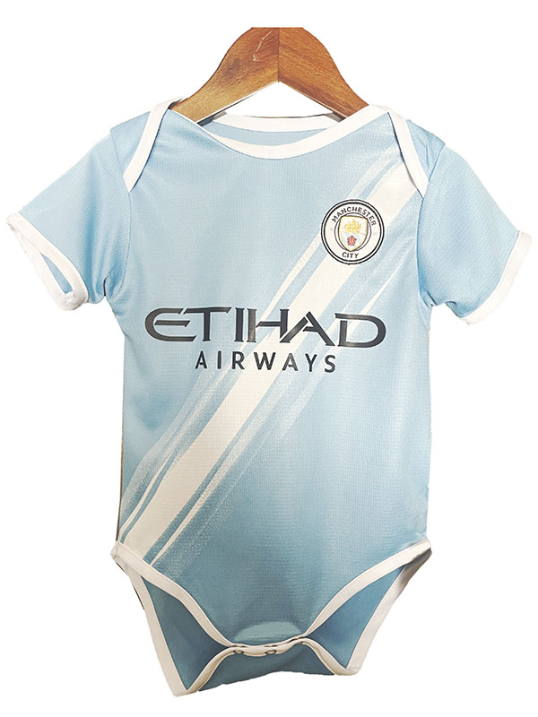 Manchester city body bébé maison mini body nouveau-né premiers vêtements d'été combinaison une pièce 2025-2026