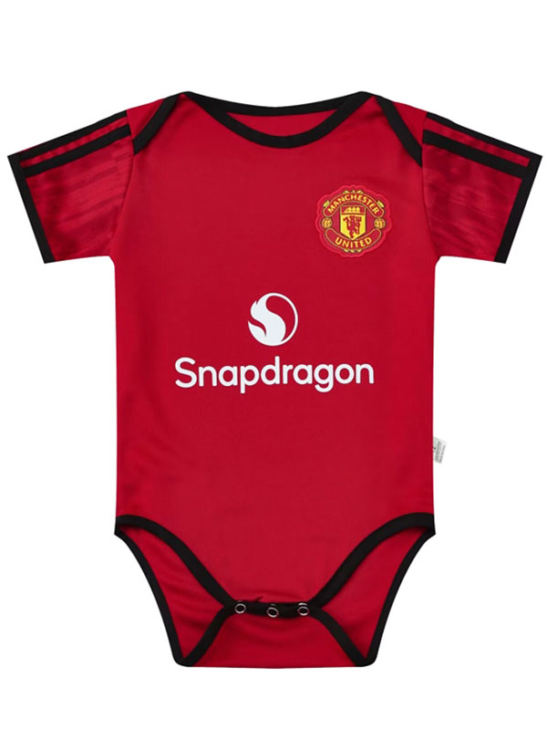 Manchester united body bébé domicile mini body pièce 2025-2026
