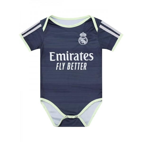 Real madrid combinaison bébé onesie mini extérieur pièce 2025-2026