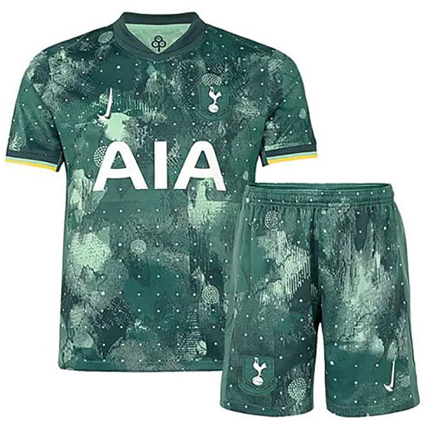 Tottenham Hotspur troisième maillot de football pour enfants kit enfants troisième mini-maillot de football uniformes pour jeunes 2024-2025